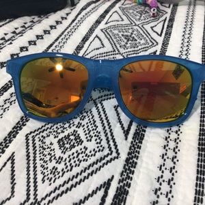 Apex blue and Orange sunglasses NWOT